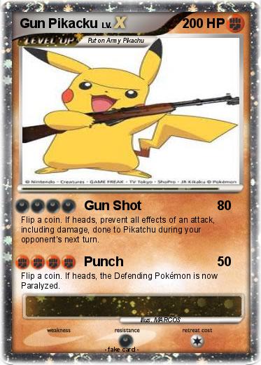 Pokemon Gun Pikacku
