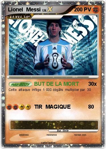Pokemon Lionel  Messi