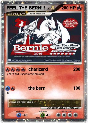 Pokemon FEEL THE BERN!!!