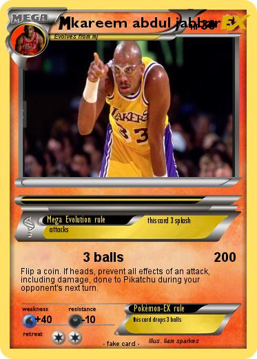 Pokemon kareem abdul jabbar