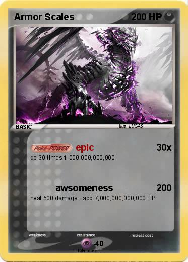 Pokemon Armor Scales