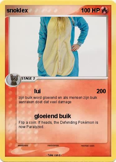 Pokemon snoklex