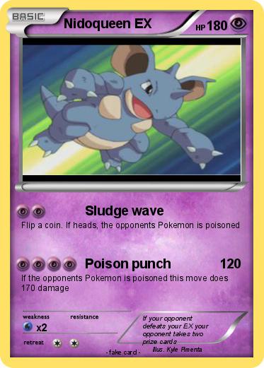 Pokemon Nidoqueen EX