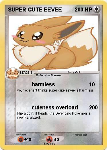Pokemon SUPER CUTE EEVEE
