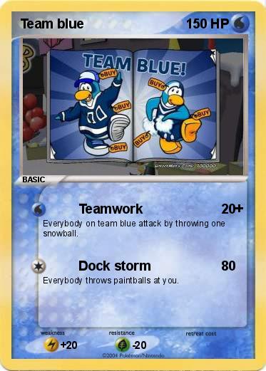 Pokemon Team blue