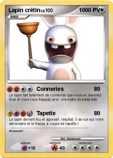 Pokemon Lapin crétin