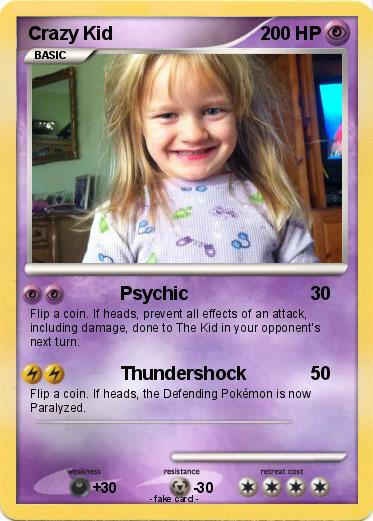 Pokemon Crazy Kid