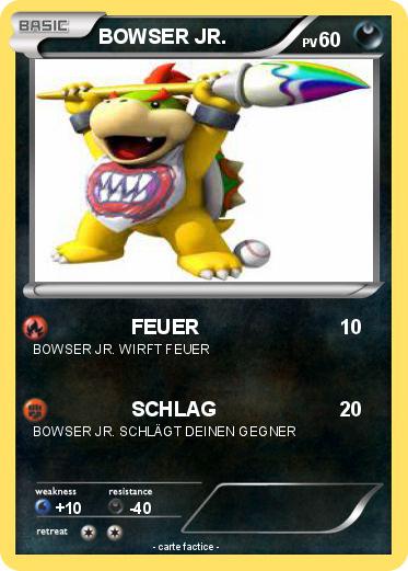 Pokemon BOWSER JR.