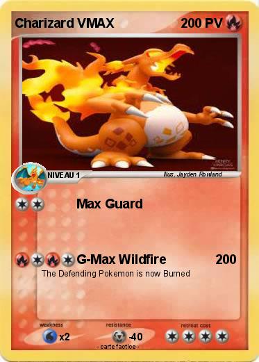 Pokemon Charizard VMAX