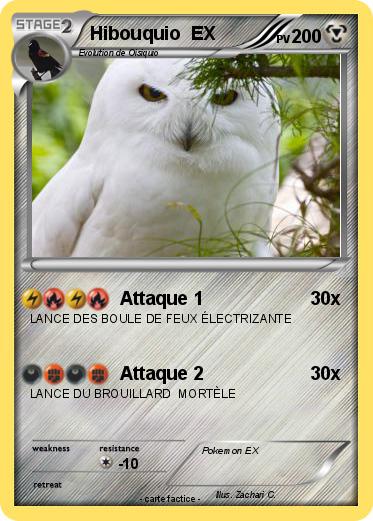 Pokemon Hibouquio  EX
