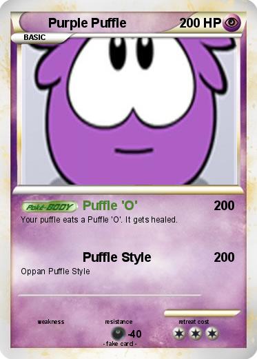 Pokemon Purple Puffle