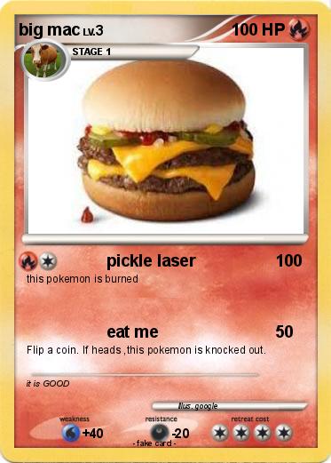 Pokemon big mac