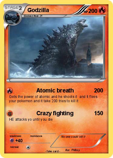 Pokemon Godzilla