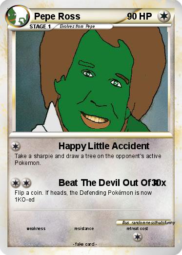Pokemon Pepe Ross