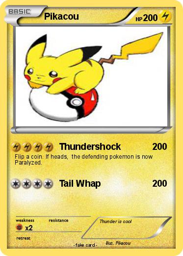 Pokemon Pikacou