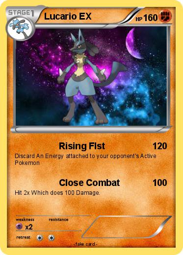 Pokemon Lucario EX
