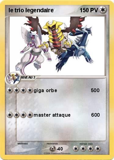 Pokemon le trio legendaire