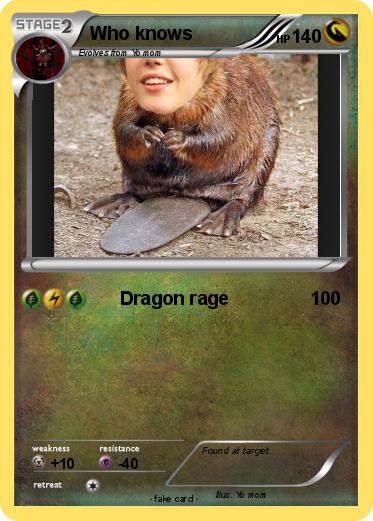 Pokemon Who knows