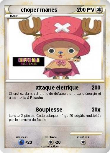 Pokemon choper manes