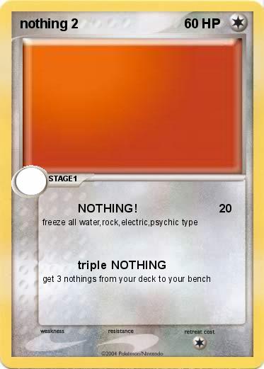 Pokemon nothing 2