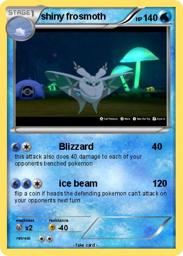 Pokemon shiny frosmoth