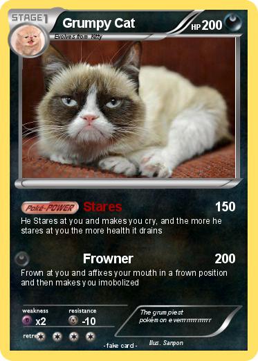 Pokemon Grumpy Cat