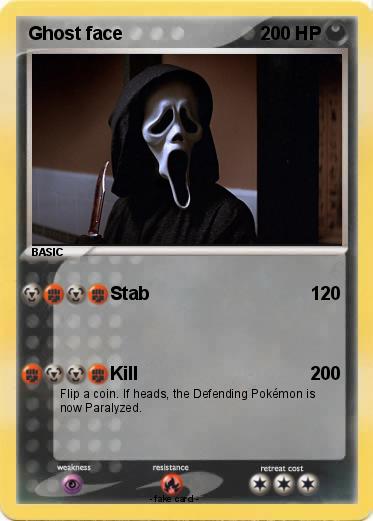 Pokemon Ghost face