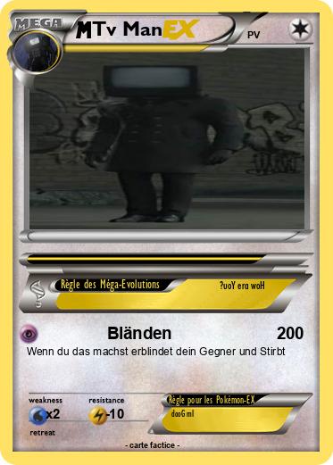 Pokemon Tv Man