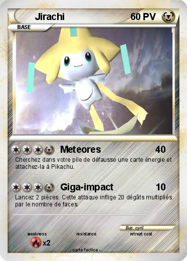 Pokemon Jirachi