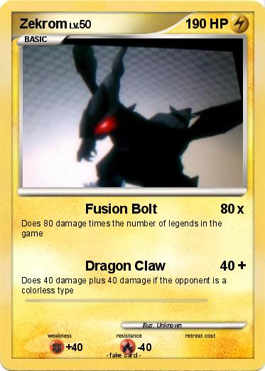 Pokemon Zekrom