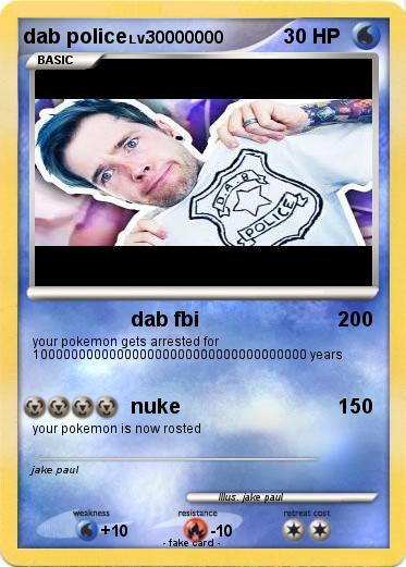 Pokemon dab police
