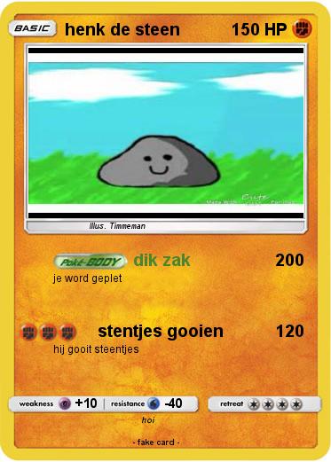 Pokemon henk de steen