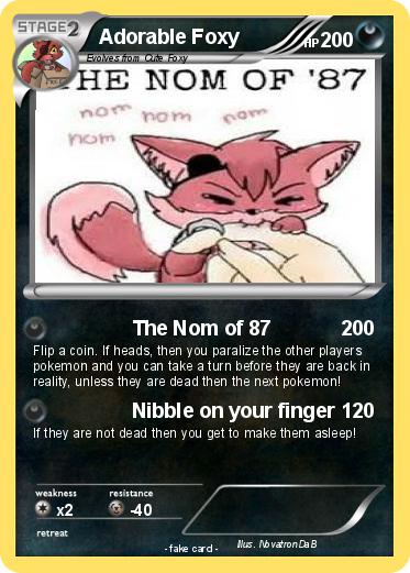 Pokemon Adorable Foxy