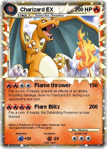 Pokemon Charizard EX
