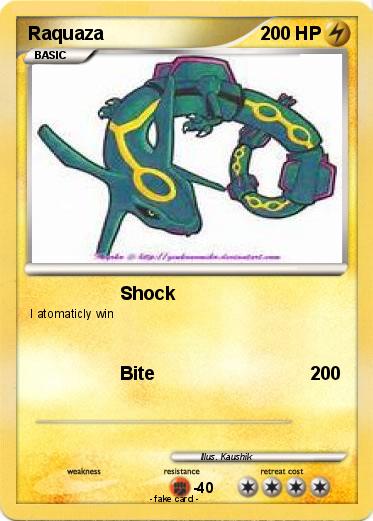 Pokemon Raquaza