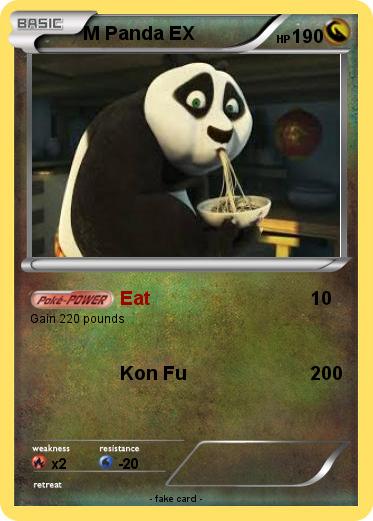 Pokemon M Panda EX