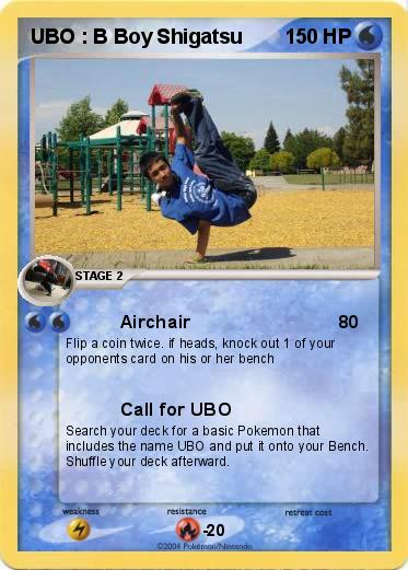 Pokemon UBO : B Boy Shigatsu