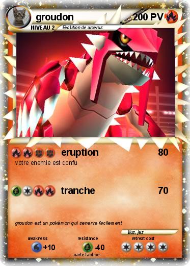 Pokemon groudon