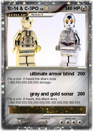 Pokemon Tc-14 & C-3PO