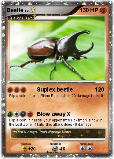 Pokemon Beetle
