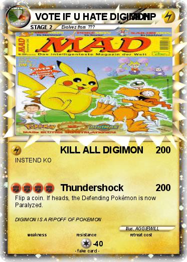 Pokemon VOTE IF U HATE DIGIMON