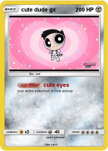 Pokemon cute dude gx