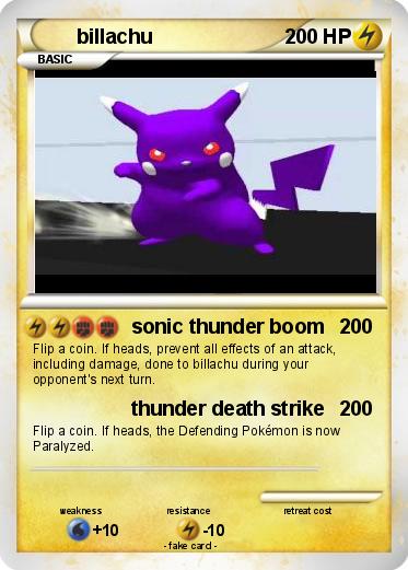 Pokemon billachu