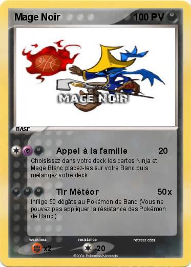Pokemon Mage Noir