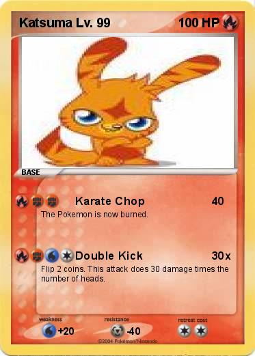Pokemon Katsuma Lv. 99