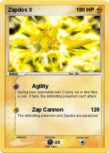 Pokemon Zapdos X