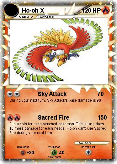 Pokemon Ho-oh X