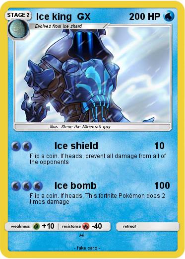 Pokemon Ice king  GX