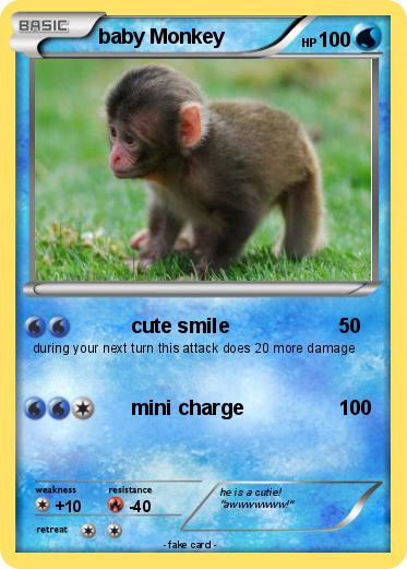 Pokemon baby Monkey