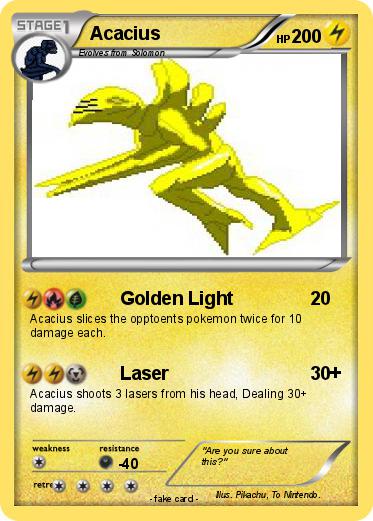 Pokemon Acacius